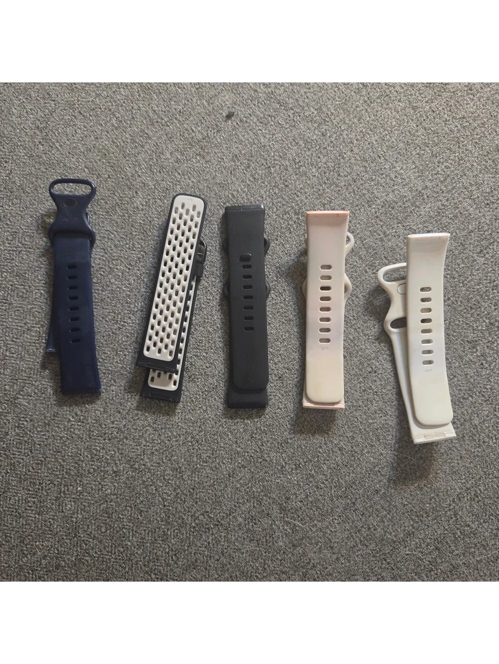 FitBit Versa 3 Replacement Watch Bands (5) and Charging Cables (2)